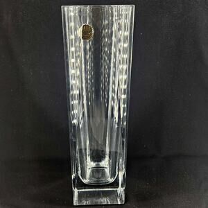 Cristal D'Arques France Art Deco Style Lead Cut Crystal Vase French